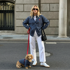 Todd Shirt Pet in Navy
