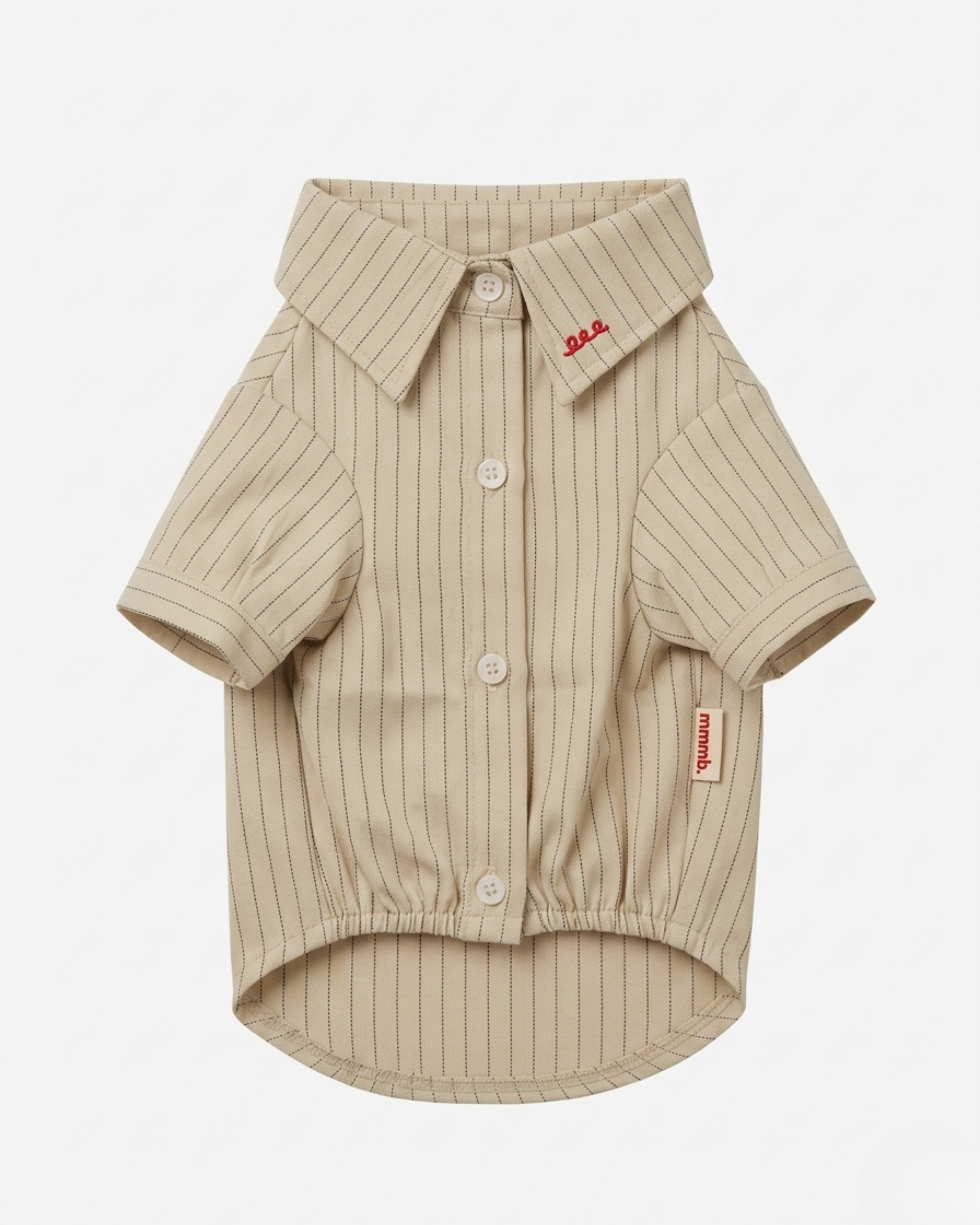 Maddox Shirt Pet in Cream