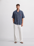 Todd Shirt Men in Navy